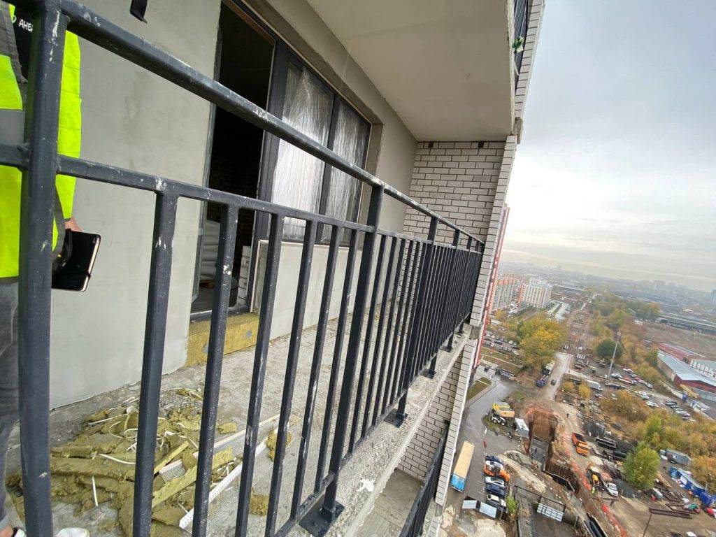 Ограждения балконов ЖК Родины